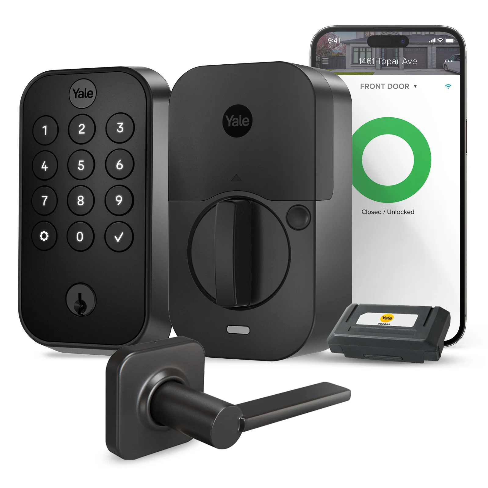 Yale Assure Lock 2 Keypad with Wi-Fi and Valdosta Lever - Image 2