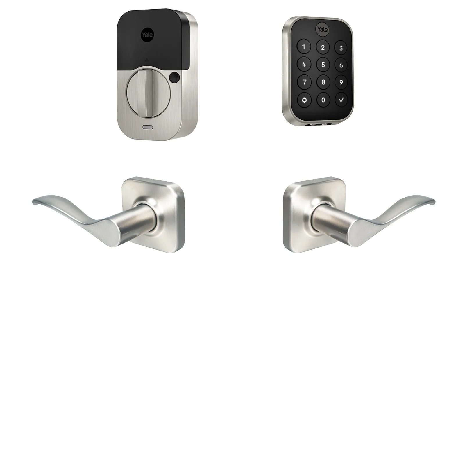 Yale Assure Lock 2 Plus with Wi-Fi and Norwood Lever - Image 8