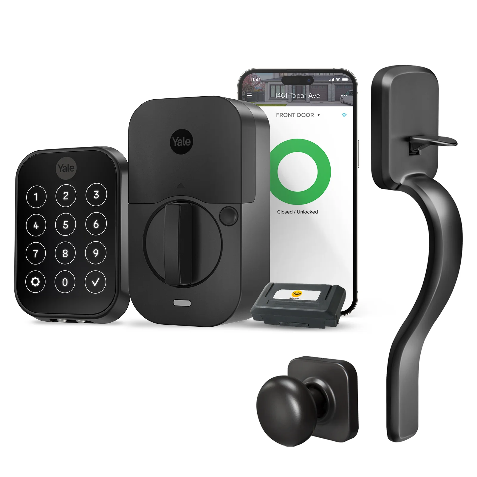 Yale Assure Lock 2 Plus with Wi-Fi and Ridgefield Handle - Image 10