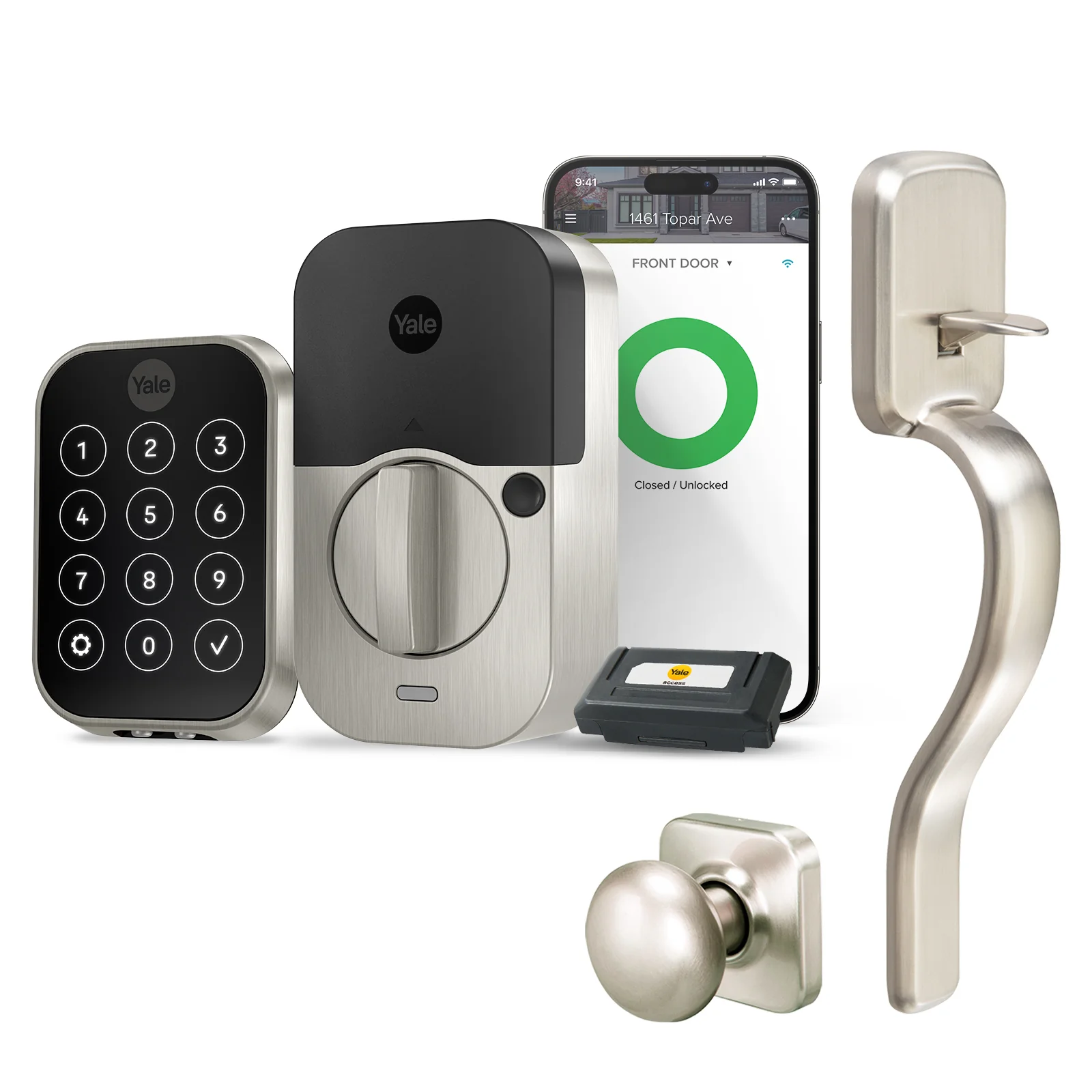 Yale Assure Lock 2 Plus with Wi-Fi and Ridgefield Handle - Image 9