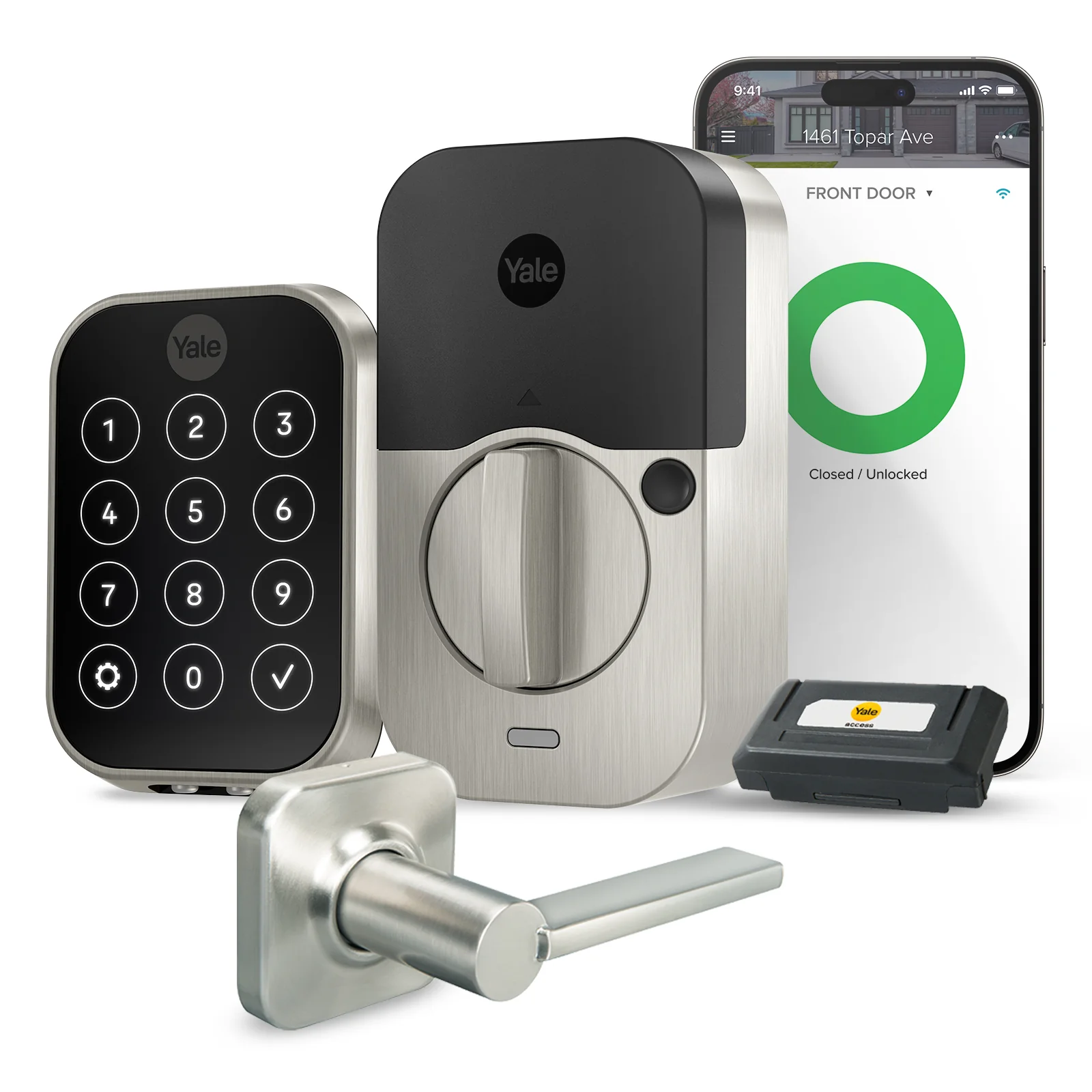 Yale Assure Lock 2 Plus with Wi-Fi and Valdosta Lever - Image 11